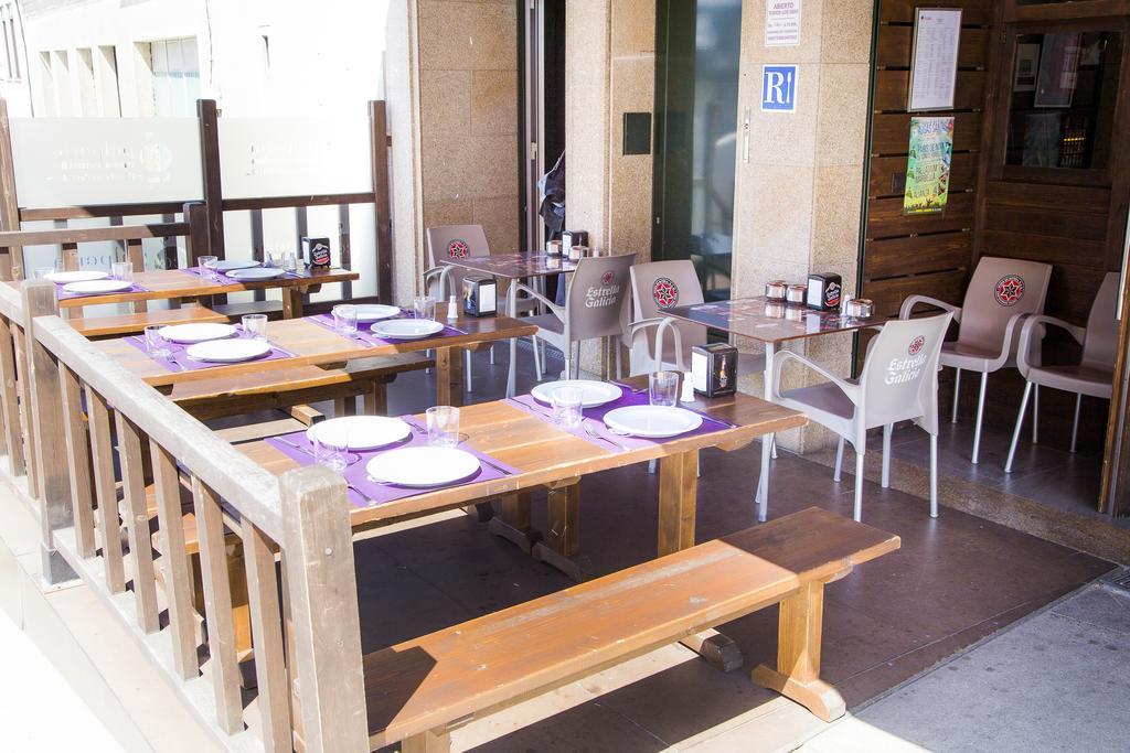 Pension Restaurante Casa Camino Palas de Rei 外观 照片